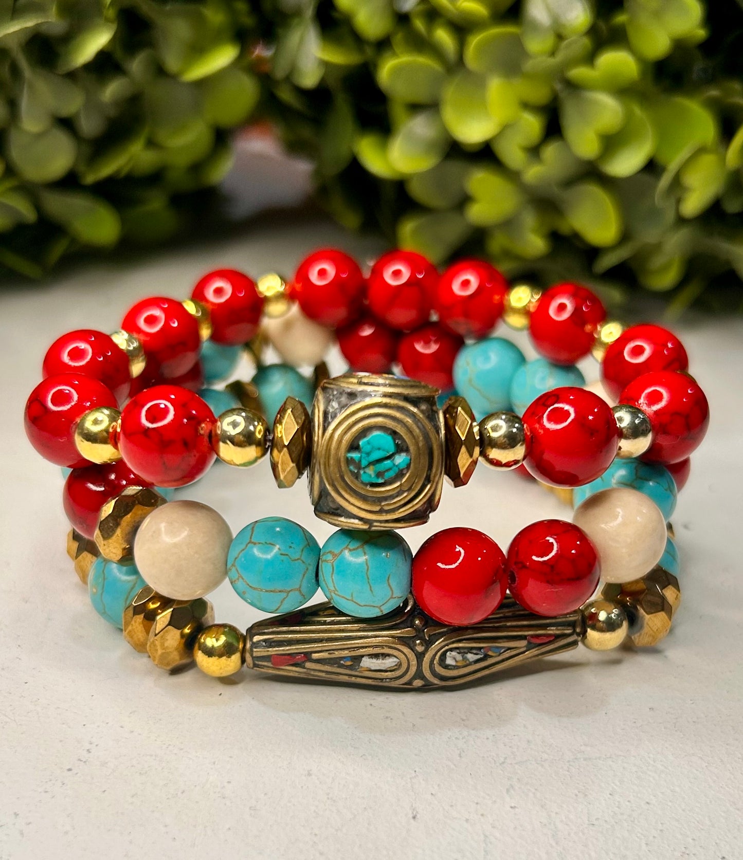Heritage Harmony Wrap Bracelet Set