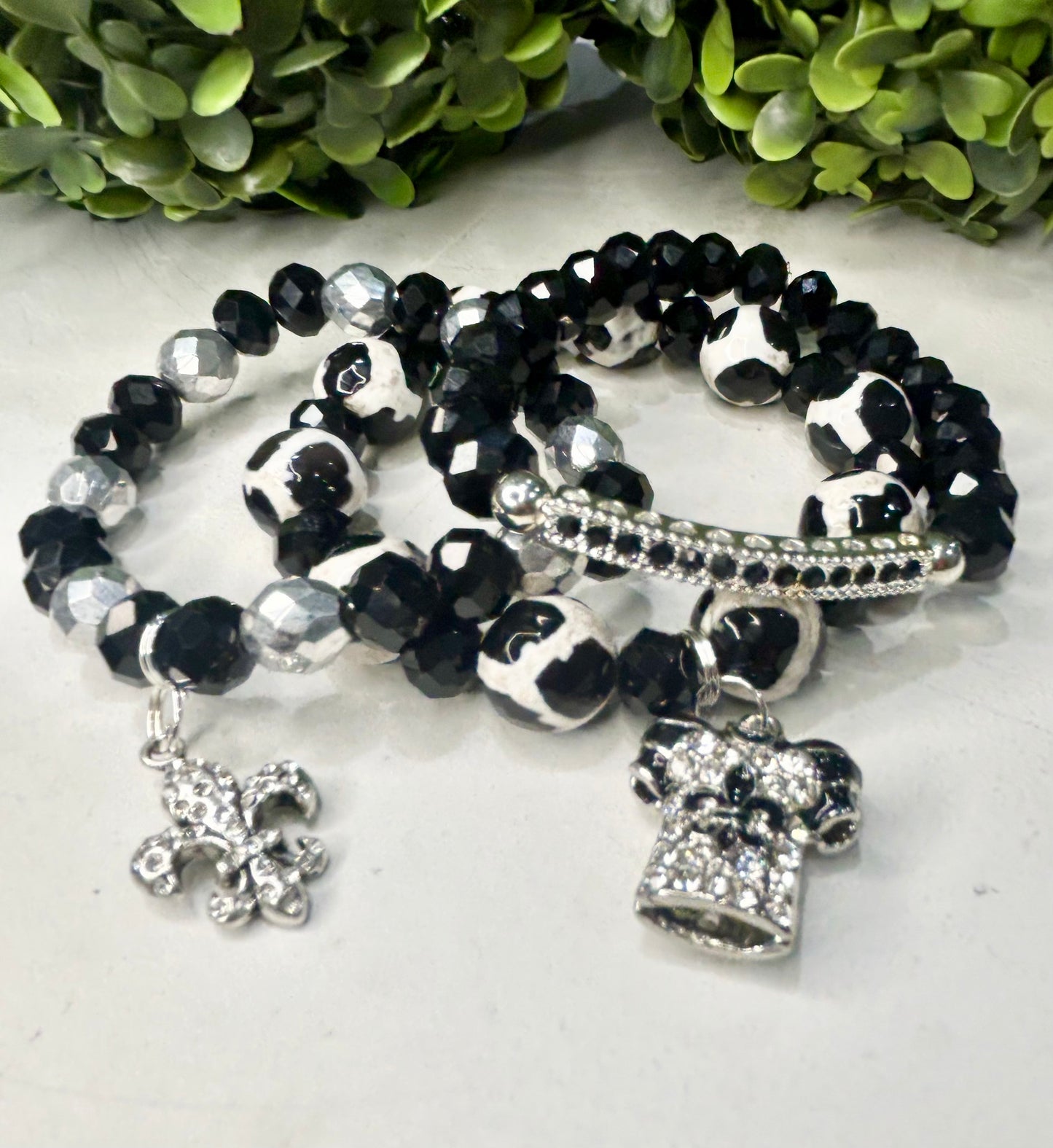 Game Day Luxe Stack 🖤✨