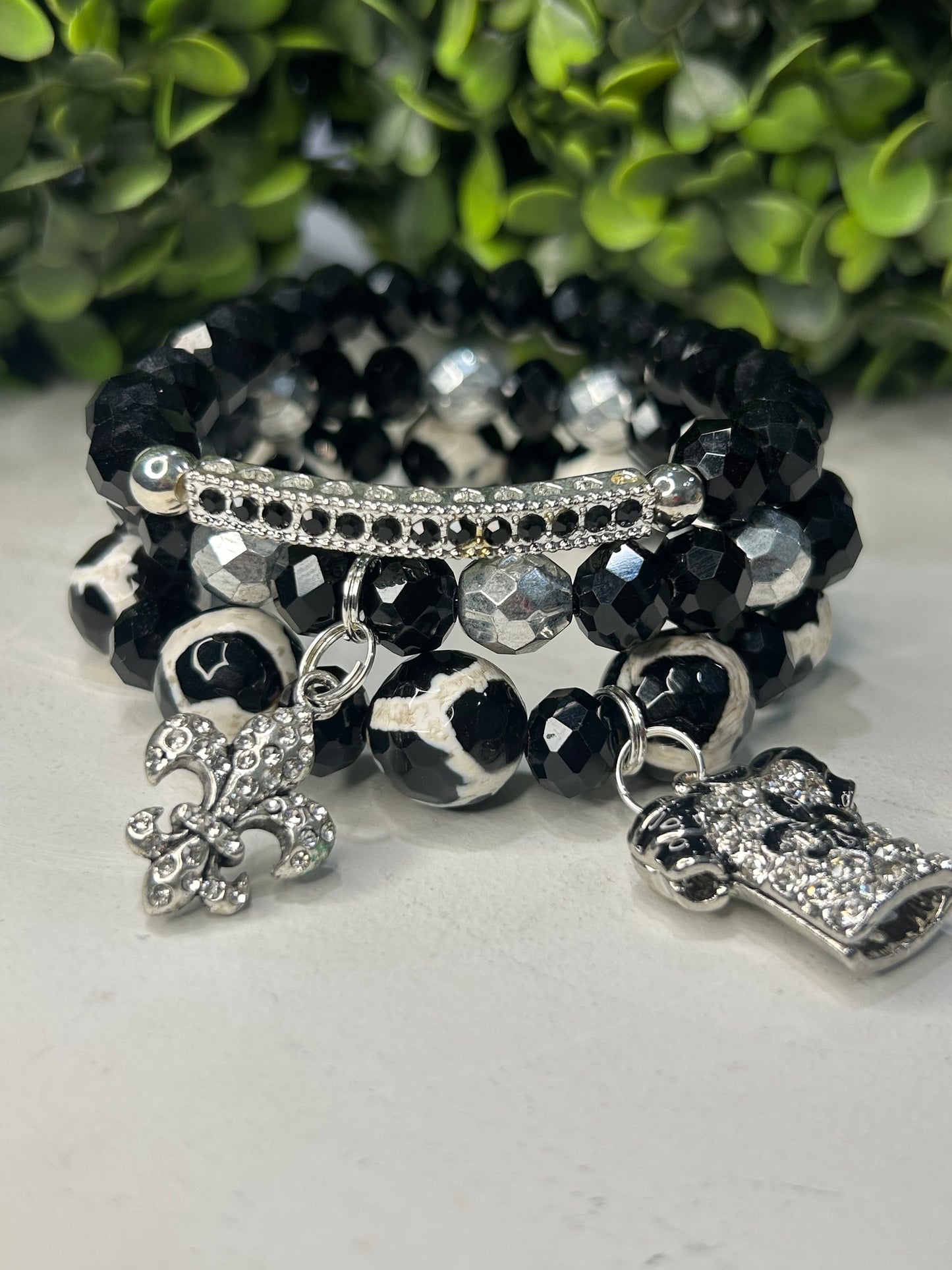 Game Day Luxe Stack 🖤✨