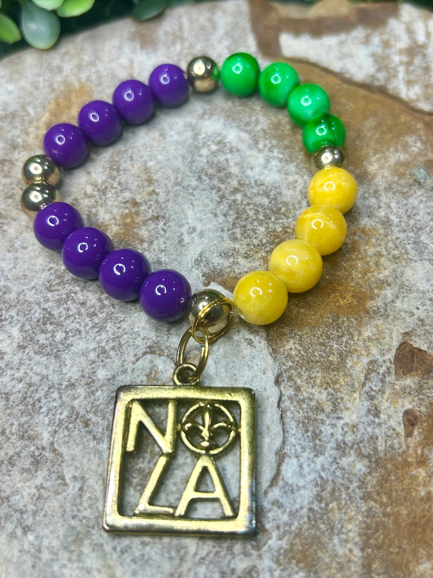 Mardi Gras Swag Bracelets