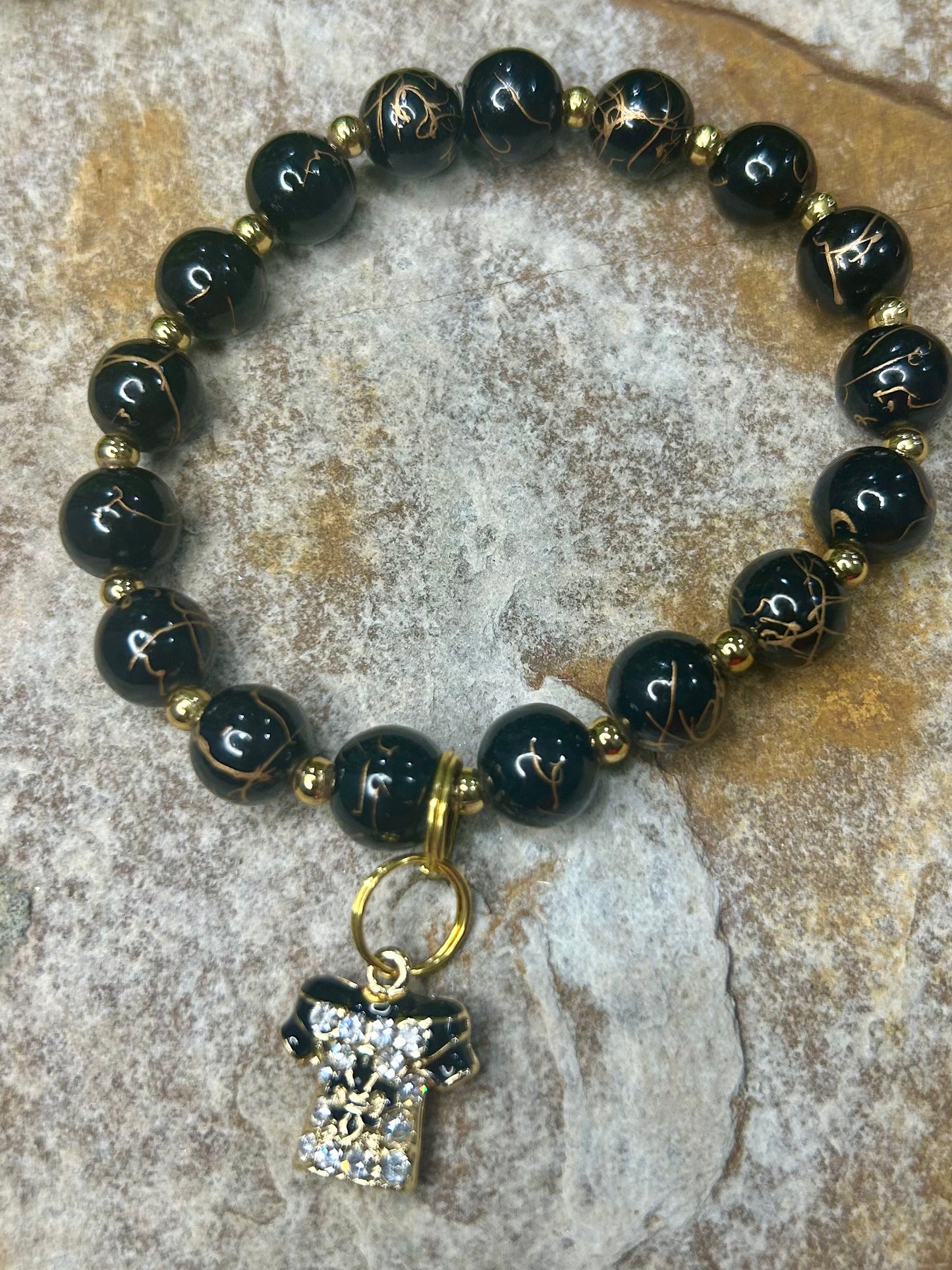 NOLA Saints Bracelet Set